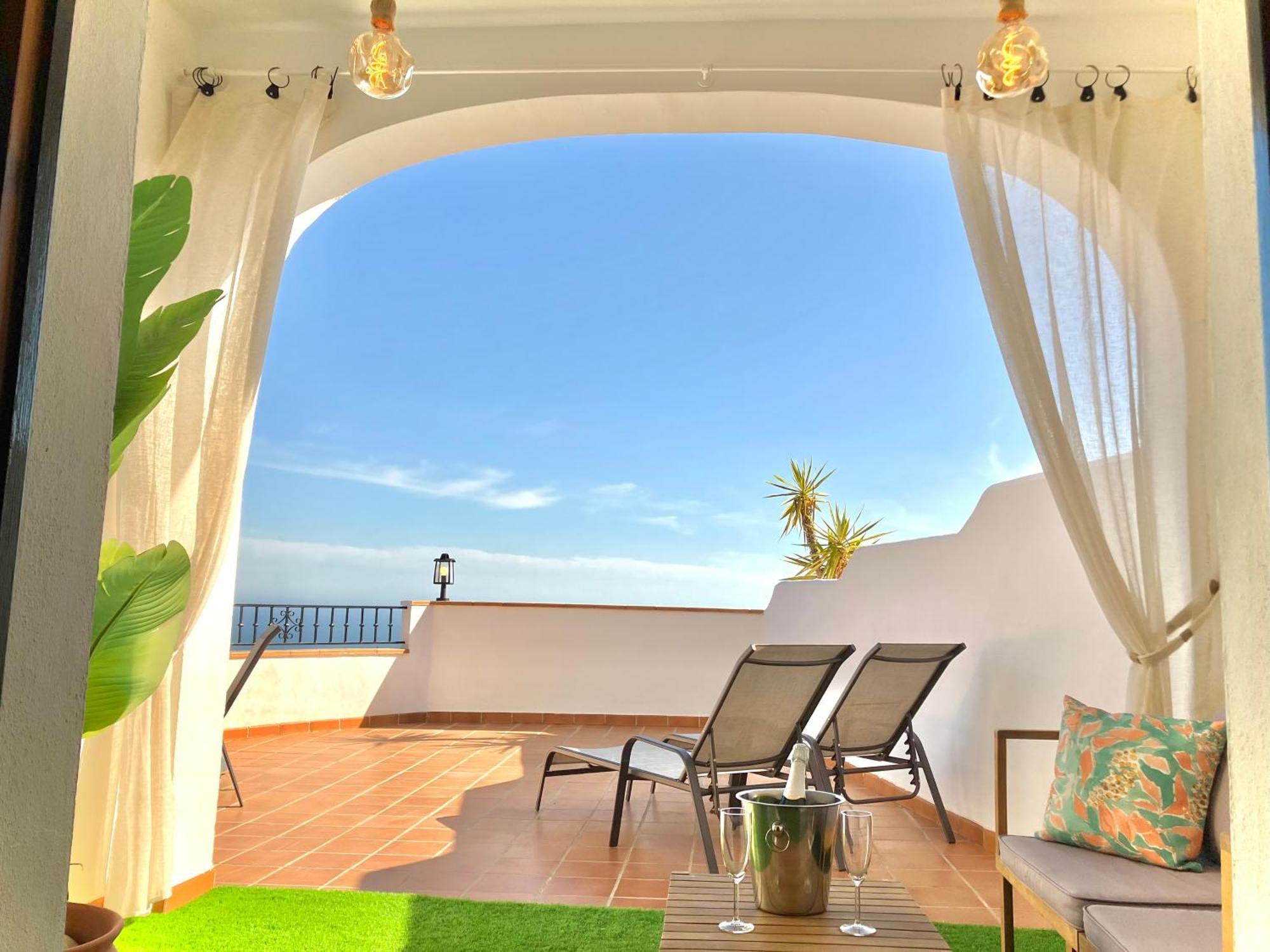 Buenos Suenos- Balcon De Frigiliana Apartment Ngoại thất bức ảnh